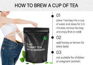 Tè Dimagrante Brucia Grassi 28 Giorni Chinaherbs Private Label con Logo Personalizzato, Bevanda Dietetica per la Perdita di Peso, Tè Verde Biologico Dimagrante per la Pancia, thé minceur - Product Image 2