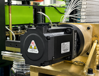 Máquina de Moldeo por Inyección/Extrusión y Soplado de PET Ecológica con PLC Delta Automático, Rodamiento de Bomba de 20L, 1 Cavidad, 55mm de Diámetro