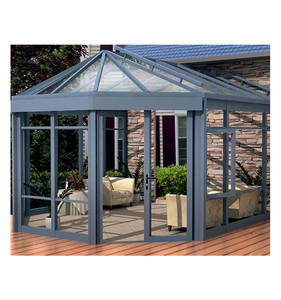 Panneaux de toit <span class=keywords><strong>à</strong></span> <span class=keywords><strong>vendre</strong></span> en aluminium verre <span class=keywords><strong>maison</strong></span> chambre moderne en alliage d'aluminium en plein air salle de verre - Product Image 2