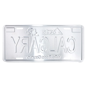 OEM fábrica personalidad decorativa Bahamas matrícula diseño retro bicicleta metal pdlc matrícula - Product Image 5