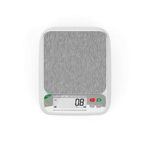 LCD 디스플레이 컬러 주방 플랫폼 15kg 로드 셀이있는 전자 주방 스케일 - Product Image 3