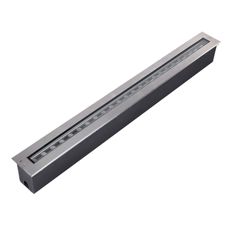 New Adjustable Angle Linear Landscape LED Park Buried Light IP65 Aluminum Remote Control Dimmable