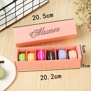 Ins Style Clear Window Compartment Pastry Box <b>Ribbon</b> Closure Macaron Cookie Chocolate Gift Packaging Boxes For Bakery - Product Image 6