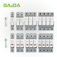 Composants de fusibles solaires haute tension DC 1000V, fusibles photovoltaïques 6A 10A 15A 20A 25A 30A pour la protection des systèmes solaires