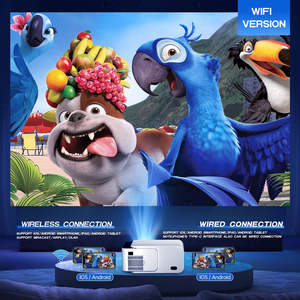 YDH-T5 2025 nouvelle <span class=keywords><strong>ampoule</strong></span> Smart 4K HD Home cinéma 600ANSI 200 pouces Android 13 1280*720P BT5.4 vidéo maison Mini projecteur LED 4K - Product Image 2