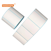 Rouleau d'étiquettes autocollantes thermo-colorées, papier pour transfert de chaleur, code barre