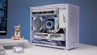 Boîtier PC Micro ATX OEM portable compact SFF, châssis PC de bureau, tour moyenne, boîtier PC gaming avec poignée