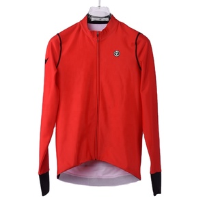 Maillots à manches longues personnalisés coupe-vent thermique en polyester MITI de haute qualité pour le cyclisme - Product Image 3