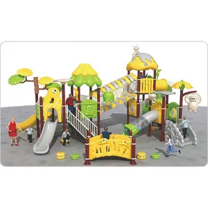 Playtime Perfection Grand Set Forest Series 114 Pipes Kids Slides Outdoor Playground Equipment for Joyful Play