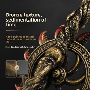 Modello di Arma Periferica del Gioco Elden Ring: Lancia di <span class=keywords><strong>Kisa</strong></span> 22CM, Versione con Scatola Regalo, Cuscinetto Rotante, Articolo Cosplay, Ornamento in Lega - Product Image 3