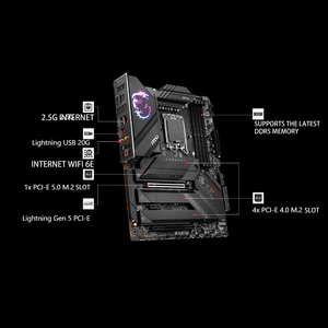 Meilleurs <span class=keywords><strong>prix</strong></span> de gros pour la toute nouvelle carte mère MSI MPG Z790 Carbon WIFI ATX autorisée prend en charge CPU13600KF/13700KF/<span class=keywords><strong>13900K</strong></span> - Product Image 4