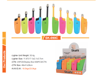 Mini briquet personnalisé pour barbecue camping, vente en gros utilitaire cuisine électronique à gaz à flamme pliable