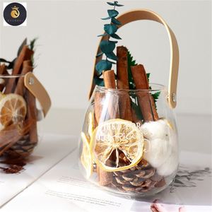 M208 venta al por mayor difusor de aromaterapia accesorios vela perfumada mezcla de limón canela plantas flores secas naturales cartón Shandong - Product Image 5