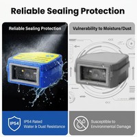 Module de lecture de codes-barres USB fixe anti-poussière en ABS avec décodage d'écran, mini lecteur de codes intégré 1MP pour armoire d'équipement, stock OEM