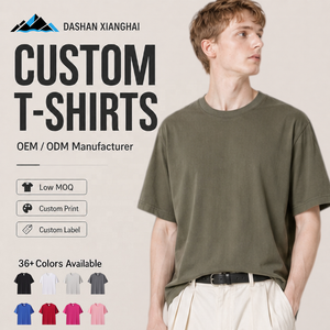 T-shirt in Cotone 100% Neutre <span class=keywords><strong>per</strong></span> Stampa con Logo Personalizzato, T-shirt da Uomo all'Ingrosso di Alta Qualità, T-shirt Personalizzate Semplici <span class=keywords><strong>per</strong></span> Uomo - Product Image 1