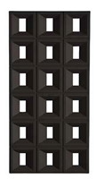 Panneau mural décoratif en PU creux double face, imitation brique, imperméable, pour hôtel, chambre, cuisine, style moderne