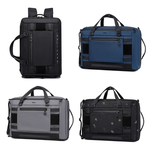 OZUKO 9749 Mochila para <span class=keywords><strong>ordenador</strong></span> portátil de <span class=keywords><strong>15</strong></span>,<span class=keywords><strong>6</strong></span> pulgadas para hombre Maletín de mensajero cruzado impermeable para PC con forro de poliéster para viajes - Product Image 6
