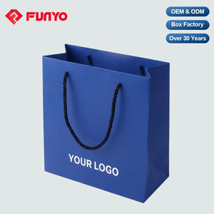 Bolsas de Papel con Estampado en Caliente de la Serie Profesional, Bolsas de Papel con Logotipo Personalizado, Bolsas de Papel para Empacar Ropa con Asas - Product Image 1
