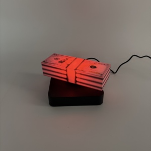<span class=keywords><strong>Lampada</strong></span> Levitante <span class=keywords><strong>a</strong></span> Forma di Dollaro RGB Regolabile, Flessibile, Magnetica <span class=keywords><strong>a</strong></span> 360°, con Telecomando Touch, Dimmerabile, <span class=keywords><strong>a</strong></span> LED, Alimentata <span class=keywords><strong>a</strong></span> Batteria - Product Image 4