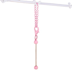 DIY Mini Beaded <b>Keychain</b> - Customizable Bag Charm, Candy Color Keyring, Creative Promotional Gift - Product Image 4