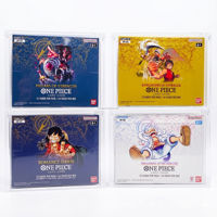 Boîte de protection magnétique en acrylique résistante aux UV pour la boîte de rappel One Piece TCG OP-01 en anglais (boîte de booster) pour jeu de cartes à collectionner