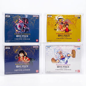 Protector Magnético Acrílico Resistente a los Rayos UV para Caja de Cartas Coleccionables One Piece TCG OP-01 Reprint English <span class=keywords><strong>Booster</strong></span> Box - Product Image 3