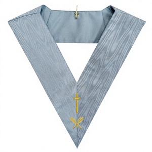Collier de couvreur unisexe French Moderne Rite Maçonnic Regalia pour l'église par les adultes - Product Image 1