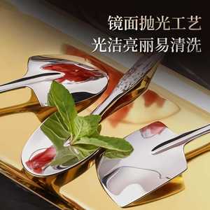 ช้อนตักขนมรูปต้นไม้ทำจากสแตนเลส ช้อนซุปสุดหรู - Product Image 5