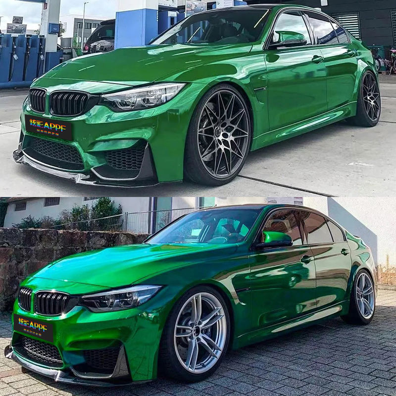 Pintar la superficie Metal Verde Esmeralda