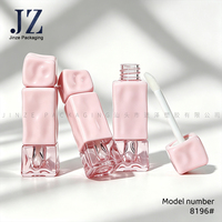 Tube de gloss à lèvres Jinze blanc 2 ml, emballage personnalisé, tube de gloss à lèvres personnalisé