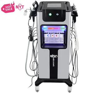 H2 O2 Hydro Small Bubble Rf Skin Tightening Dermabrasion Hydra 10 In 1 Facial Machine 8 In 1 Skin Management Instrument