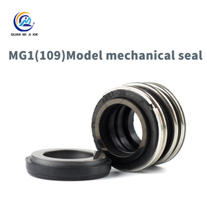 Joint mécanique à soufflets MG1 109, avec SiC/Graphite/NBR/SS316L pour pompes chimiques propres et pompes à eau chaude, joint d'arbre de pompe centrifuge - Product Image 2