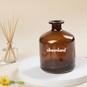 500ml chai thủy tinh lớn hương liệu Jar hổ phách sậy khuếch tán hương thơm chai thủy tinh - Product Image 1