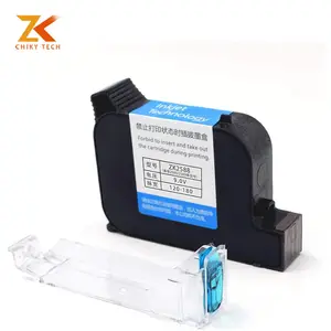 Cartucho de inkjet para impressora de mão, impressora de secagem rápida, compatível com eco solvente, para impressora de tinta portátil