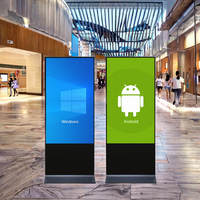 Kiosco Interactivo con Pantalla Táctil WiFi, Señalización Digital LCD de 86 Pulgadas, Pantalla Publicitaria para Interiores/Exteriores, Centros Comerciales