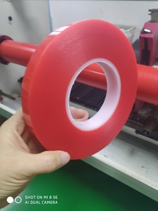 เทปกาวสองหน้าทนความร้อนสูงพร้อมฟิล์มสีแดงใสคล้ายกับ <span class=keywords><strong>Tesa</strong></span> <span class=keywords><strong>4965</strong></span>สำหรับการใช้งานที่อุณหภูมิสูง - Product Image 3