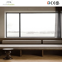 Ventanas de Triple Vidrio para Proyectos Comerciales con Certificación NFRC de EE. UU., Ventanas Panorámicas de Gran Tamaño, Ventana Fija de Piso a Techo