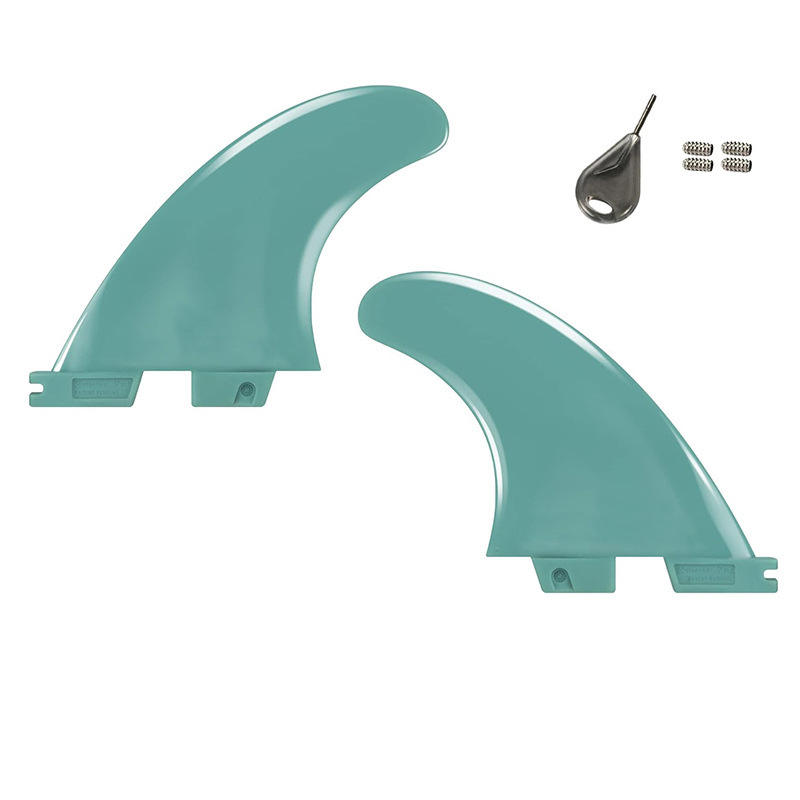 Clé bleue (gauche et droite) avec 4 vis