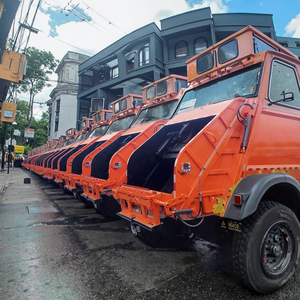 12m3 Isuzu Diesel Nueva compresión manual Camión compactador de basura Carga trasera para la venta - Product Image 3