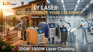 Machine de décapage de la rouille au laser à fibre JPT M7 MOPA 300W, nettoyeur à impulsions portatif pour le traitement des surfaces en aluminium industrielles - Product Image 3