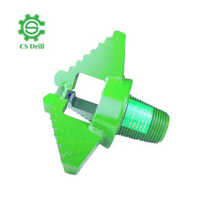 3 Blades <span class=keywords><strong>PDC</strong></span> Drag <span class=keywords><strong>Bit</strong></span> Usado Diamante Furo Broca para Perfuração De Martelo Para Indústrias De Construção - Product Image 3