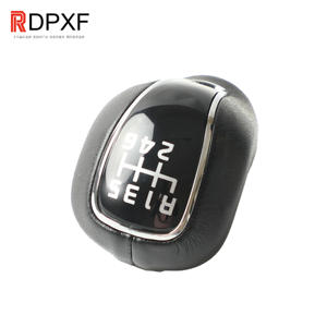 Palanca de Cambios Manual Compatible con <span class=keywords><strong>Kia</strong></span> Forte <span class=keywords><strong>Cerato</strong></span> K3 Hyundai, Nueva Palanca de Cambios Manual de 6 Velocidades de Cuero Genuino - Product Image 2