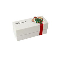 Coffret cadeau de Noël créatif fait à la main en forme de bougie coffret cadeau de vacances atmosphérique attrayant