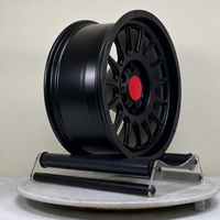 Jantes tout-terrain 4x4 en alliage d'aluminium forgé 6x139.7 16-18 pouces multi-branches noir mat pour LC300 LC200 Y62 GX460 V97 Fortuner