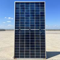 Panel Surya Monokristalin Tipe-N HJT Efisiensi Tinggi 590W 600W 605W 610W untuk Sistem Surya Rumah Tangga
