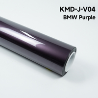 KING MARTIN Film de protection de peinture sans DMF, autocollants pour carrosserie automobile, adaptés aux voitures BMW, couleur TPU violette PPF
