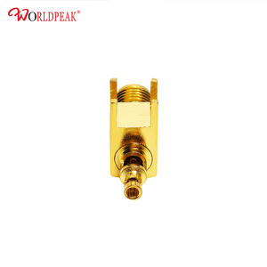 ขั้วต่อสายเคเบิลมุมขวา RF ขั้วต่อ SMA Series ชุบทอง SMA <span class=keywords><strong>KWE</strong></span> สำหรับสาย coaixal ขนาดเล็ก1.13มม. - Product Image 3