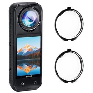Protectores de lentes estándar para Insta360 X5, Protector de lente Premium para cámara <span class=keywords><strong>Insta</strong></span> <span class=keywords><strong>360</strong></span> X5, <span class=keywords><strong>accesorios</strong></span> de protección adhesivos - Product Image 1