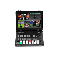 Mezclador de Video Movmagic de 5 Canales SDI/HD con Carcasa Metálica, Efectos de Transición Enriquecidos, Pantalla de 10.1 Pulgadas, Entrada/Salida de Audio de 3.5 mm