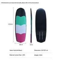 Planche de surf rigide unisexe en fibre de carbone EPS, best-seller, dédiée aux sports nautiques, planche de skateboard non motorisée, hydrofoil.